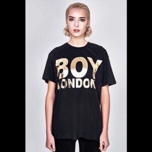 Boy London White Tee Shirt NWOT Size S